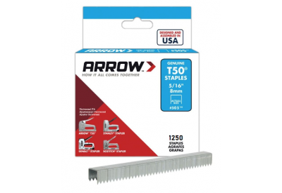 Arrow T50 Staples (8mm / 5/16") x 1250